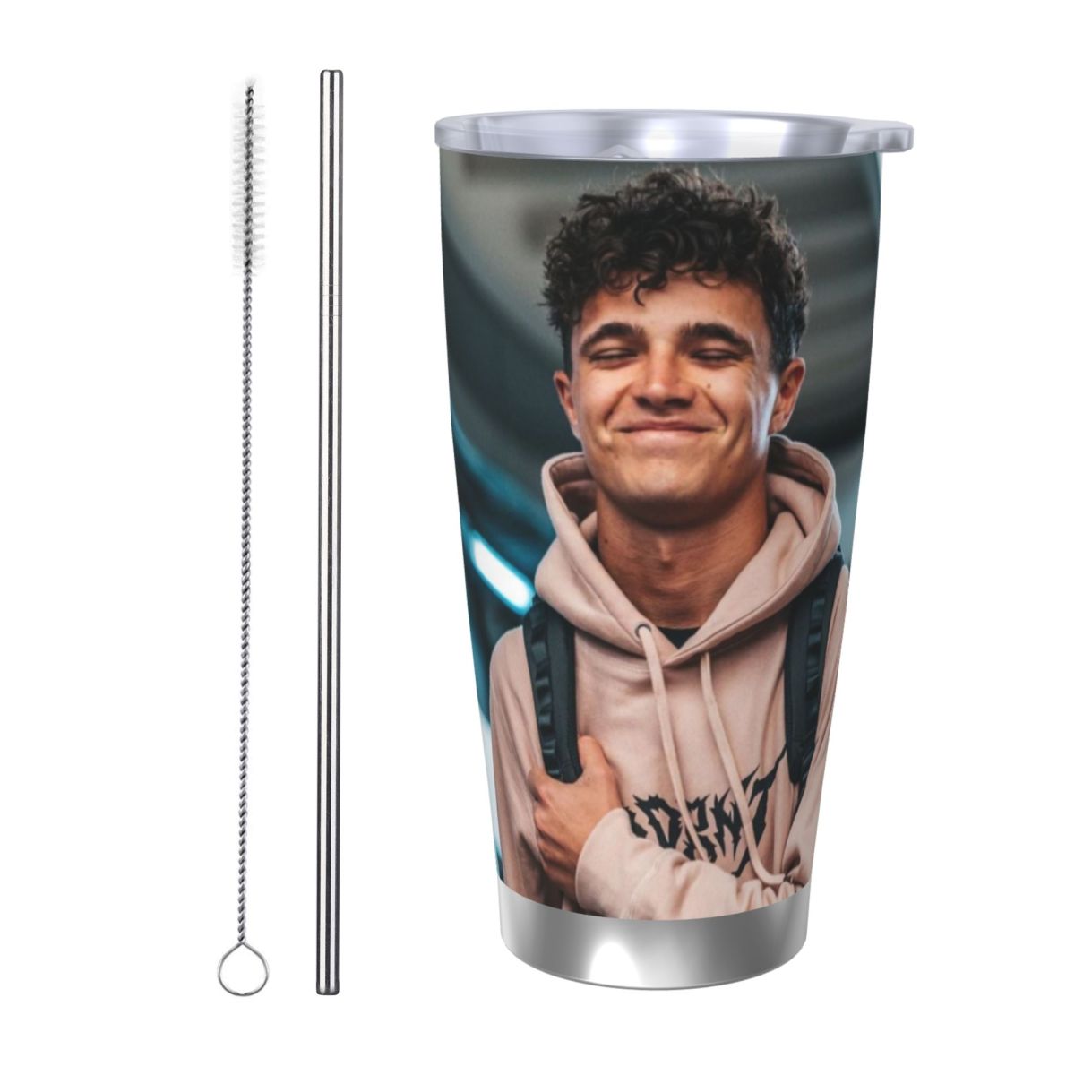 Lando Norris 20oz Stainless St - Stainless Steel Straw 评论和价格